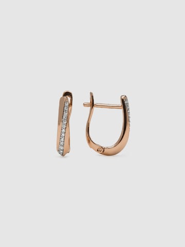 Orecchini 'Iquen' di Luxenter in oro: frontale