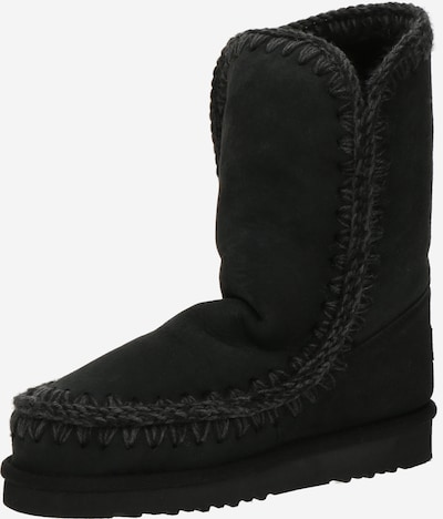 Botine 'ESKIMO' MOU pe negru, Vizualizare produs