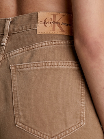 Calvin Klein Jeans - Regular Calças de ganga em castanho