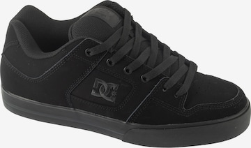DC Shoes Platform trainers 'Pure' in Black: front
