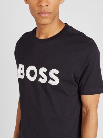 BOSS - Camiseta en azul