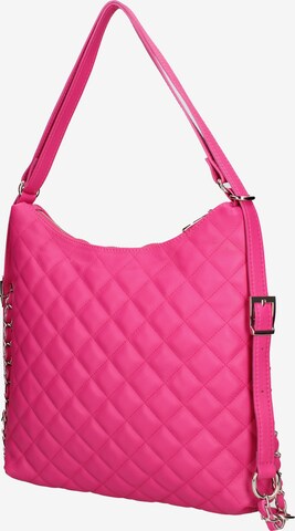 Sac à dos Roberta Rossi en rose : devant