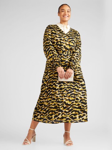 Robe 'GAIL' Vero Moda Curve en marron
