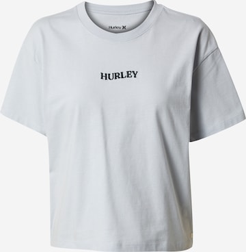 Hurley Λειτουργικό μπλουζάκι σε μπλε: μπροστά