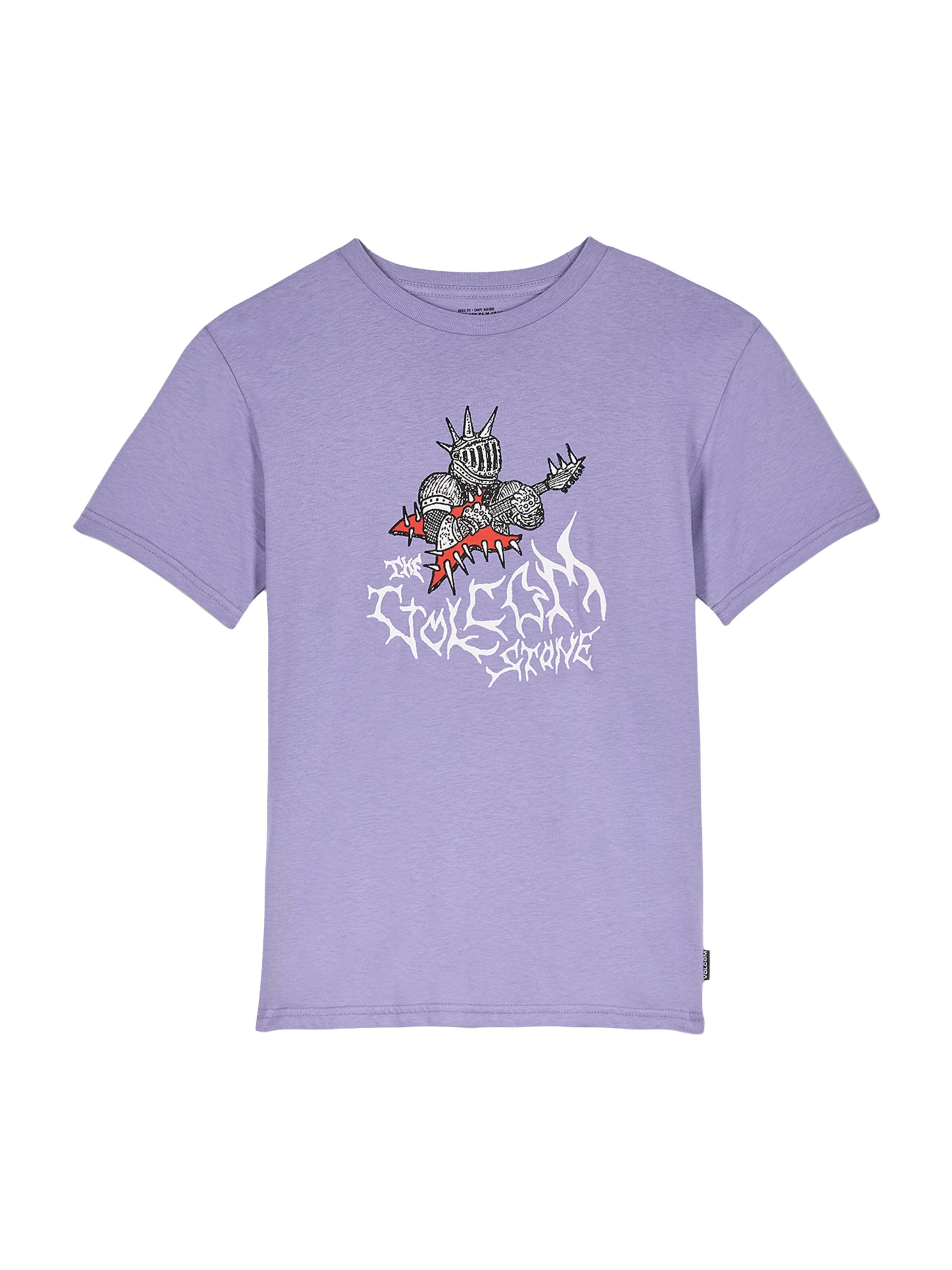 T-Shirt 'Spikesnight' Volcom en violet : devant