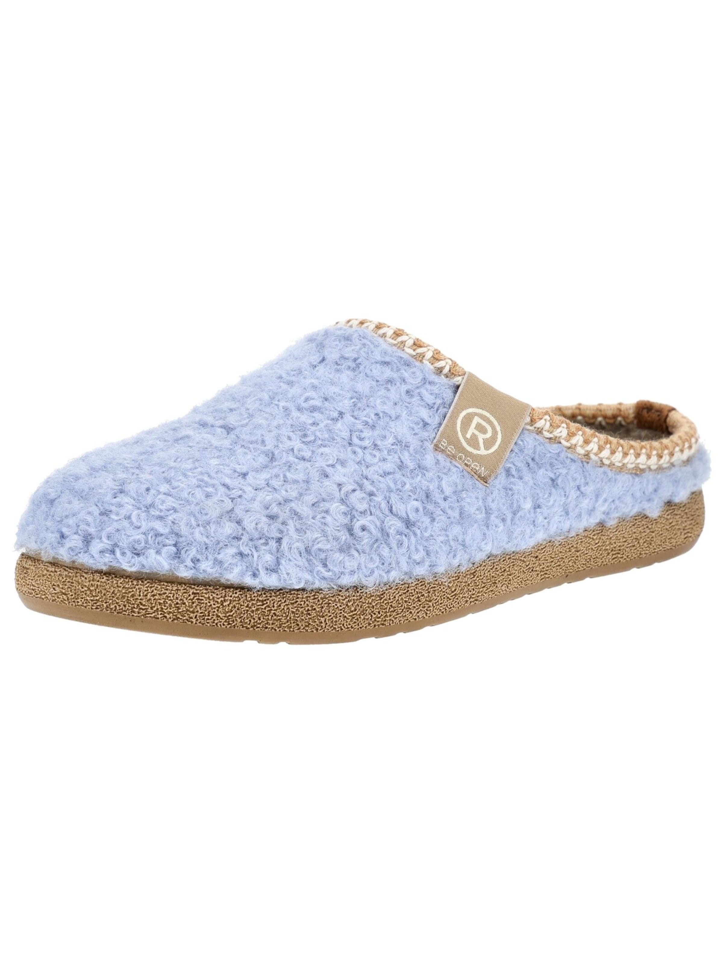 ROHDE Slipper in Blue: front