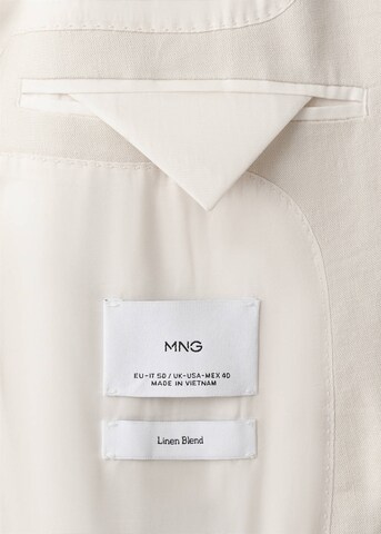 MANGO MAN Regular fit Suit Jacket 'Sakko Boston' in Beige