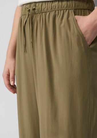 QS Wide leg Broek in Groen