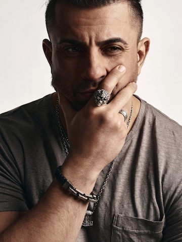 Braccialetto 'FORTIS' di REYTEL in argento