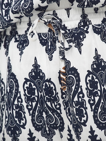 balta ONLY Carmakoma Standartinis Kelnės 'CARHAVANA'