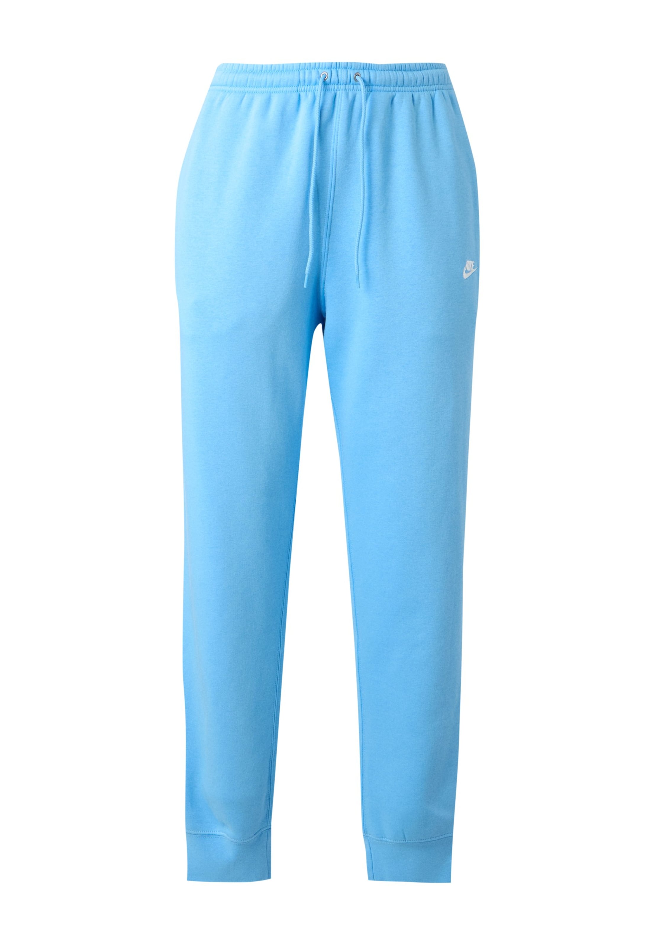 Nike Sportswear - Tapered Pantalón 'CLUB' en azul: frente