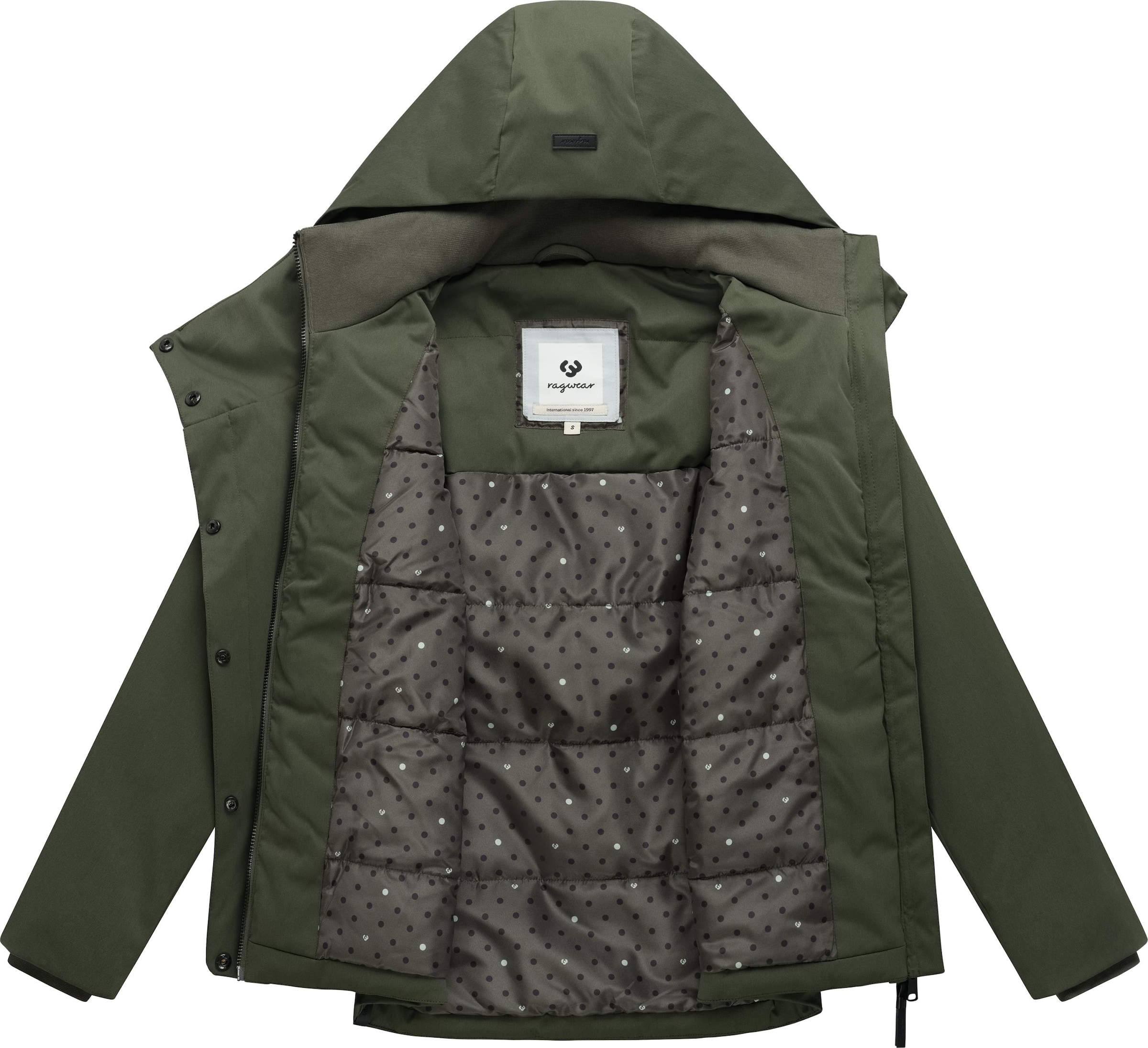 Veste fonctionnelle 'Pavleen' Ragwear en vert