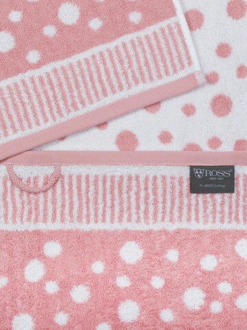 ROSS Handtuch 'Punkte allover'‌‌‌‌‌‌‌‌‌‌ in Pink