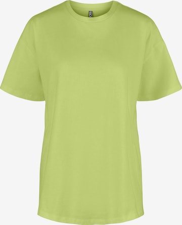 PIECES Široka majica 'Rina' | zelena barva: sprednja stran