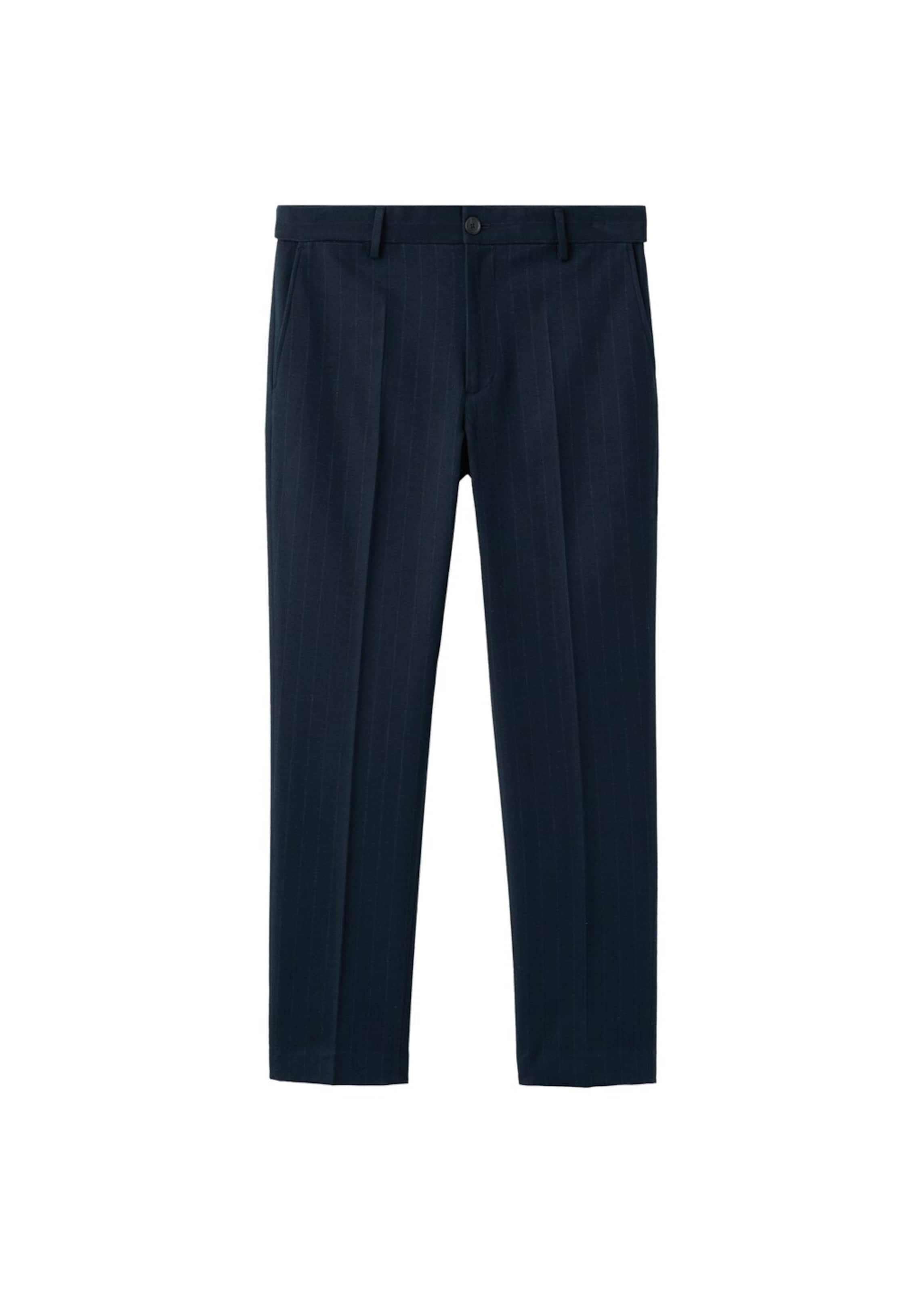 MANGO MAN Regular Hose 'Brest' in Blau: Vorderseite