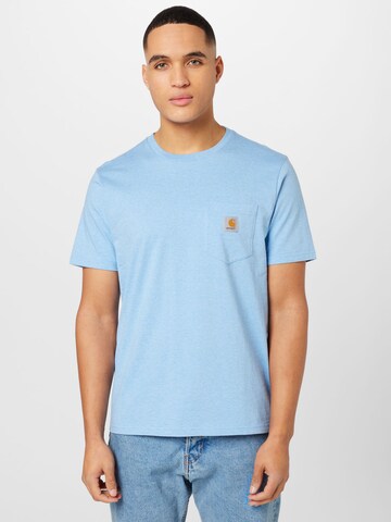 T-Shirt Carhartt WIP en bleu : devant