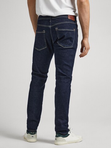 Coupe slim Jean 'Stanley' Pepe Jeans en bleu