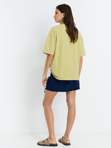Maglietta 'HOTEL LIMA' di Pull&Bear in verde