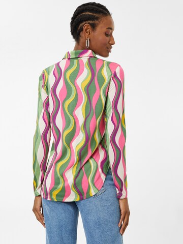 Key Largo Bluse i blandingsfarvet