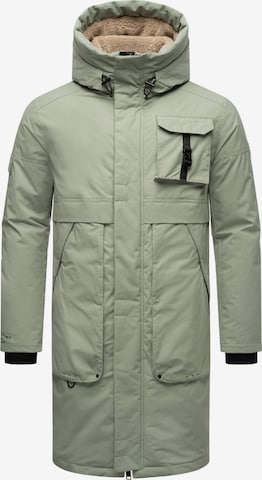 Cappotto invernale 'Cyriaan XX' di STONE HARBOUR in verde: frontale