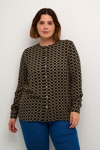 Camicia da donna 'Jamida' di KAFFE CURVE in verde: frontale