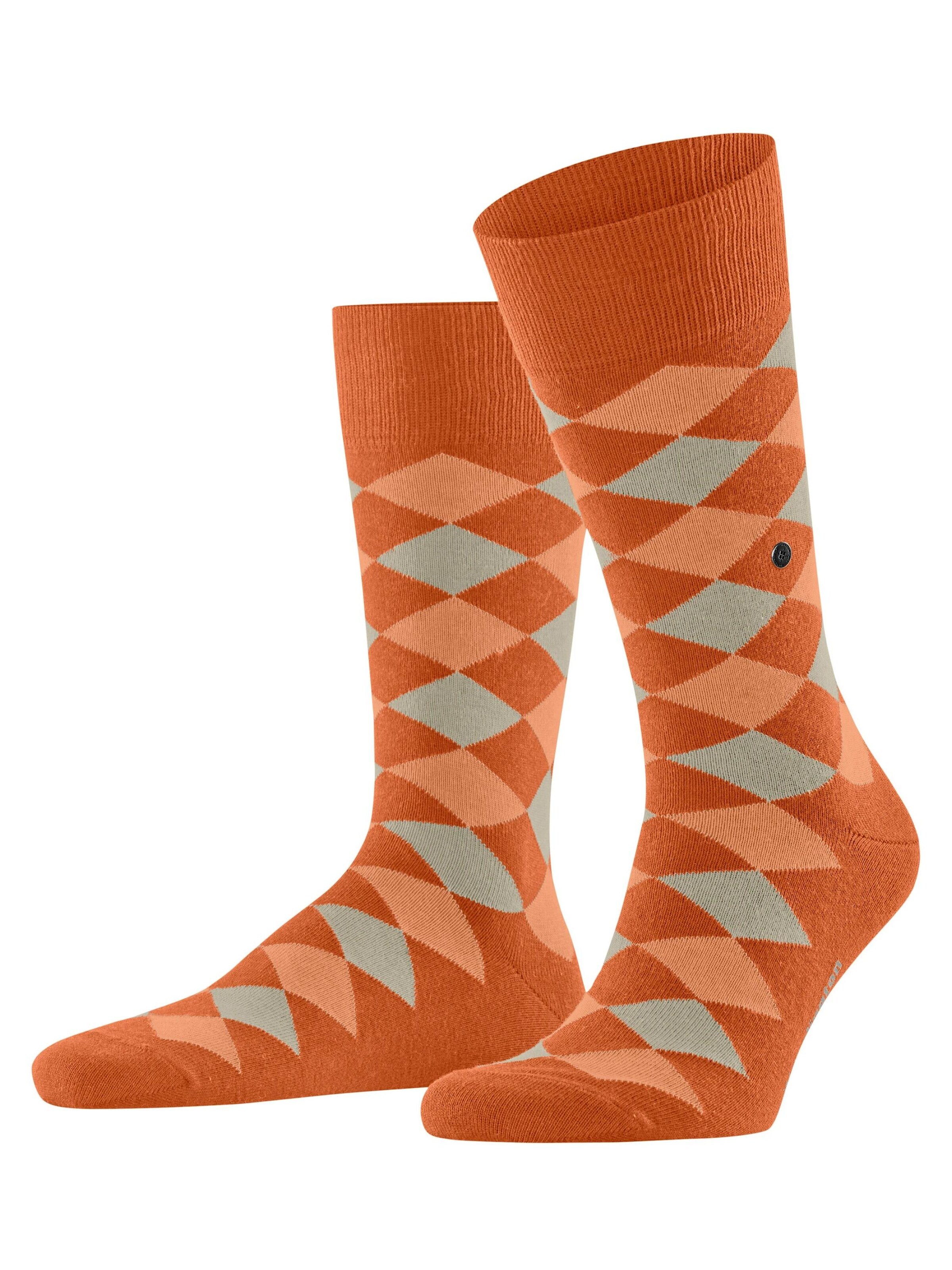 BURLINGTON Socken 'Danny'‌‌‌ in Orange: Vorderseite
