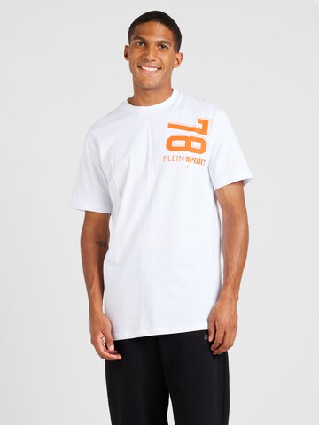 T-Shirt Plein Sport en blanc