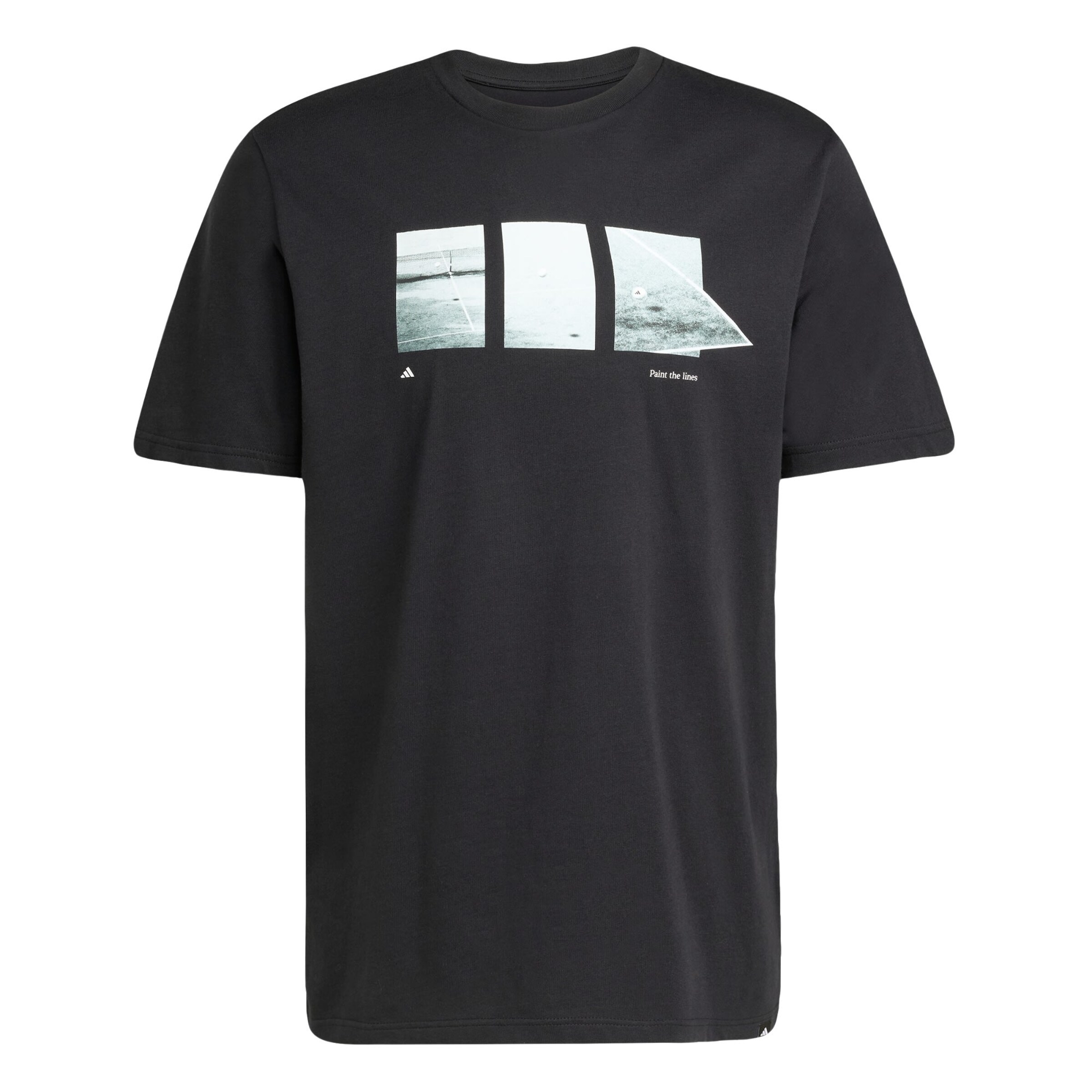 ADIDAS SPORTSWEAR Performance shirt 'Lens Power' in Dark green / Black / White, Item view