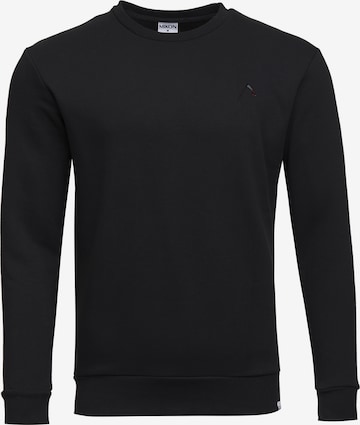 Mikon Sweatshirt 'Sense' in Black: front