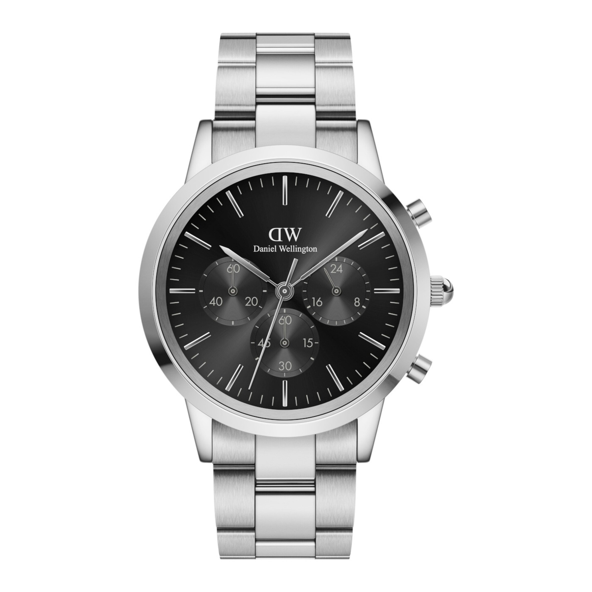 Daniel Wellington Uhr in Silber: Vorderseite