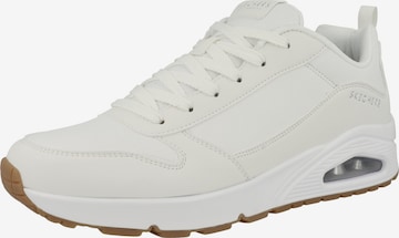 SKECHERS Sneakers laag 'Uno' in Wit: voorkant