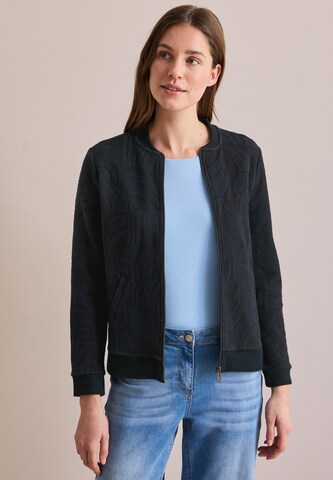 CECIL Knit Cardigan in Blue: front
