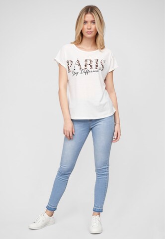 Cloud5ive Tričko 'Paris' – bílá