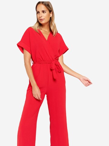 LolaLiza Jumpsuit in Rood: voorkant