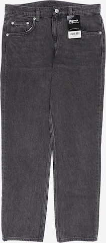 Arket Jeans in 28 in Grey: front