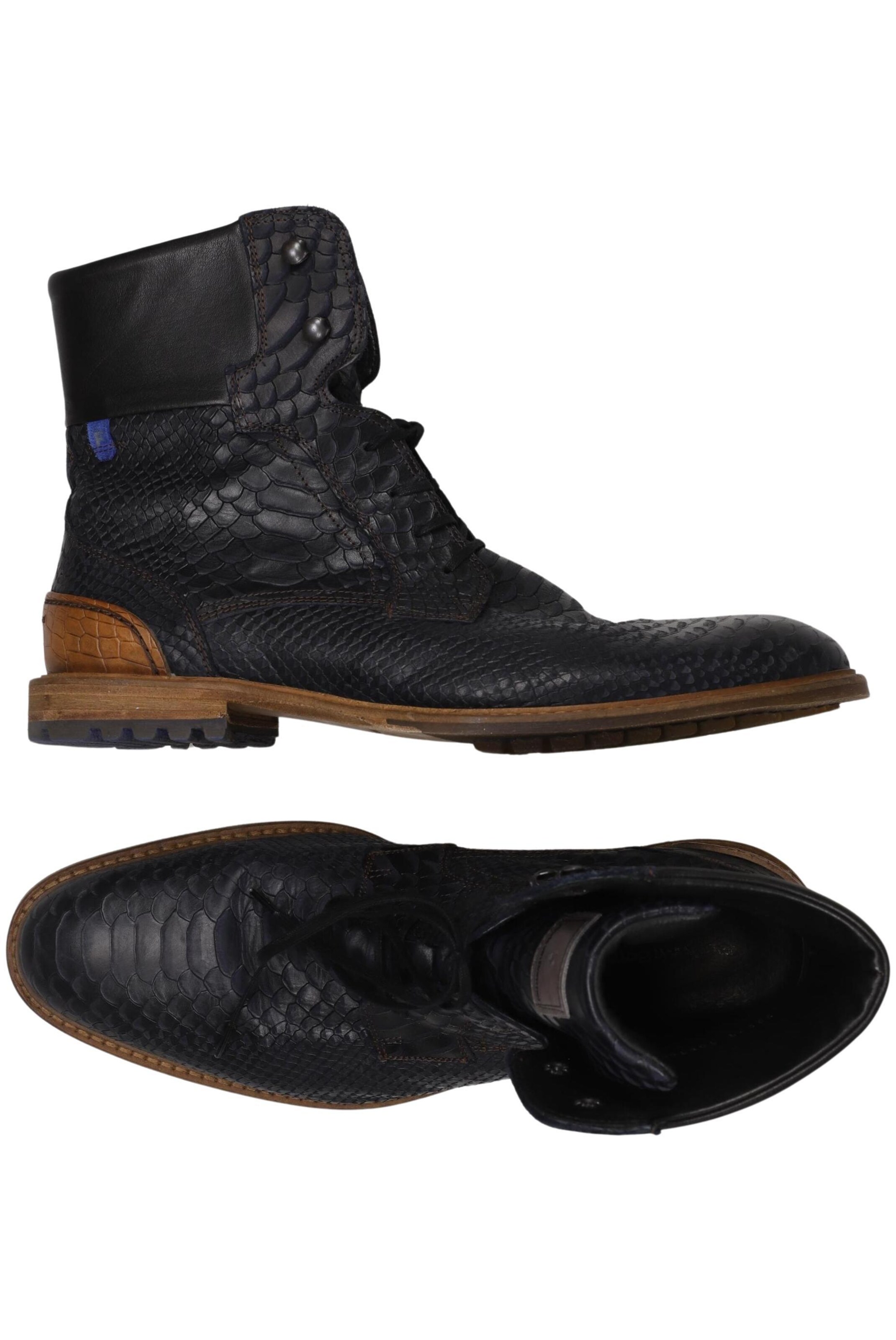 Floris van Bommel Stiefel 45,5 in Schwarz: Vorderseite