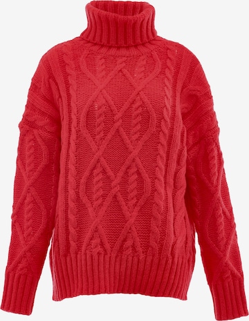 Pull-over MYMO en rouge : devant