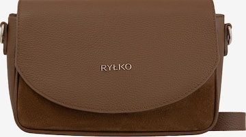 RYŁKO Olkalaukku värissä ruskea: etupuoli