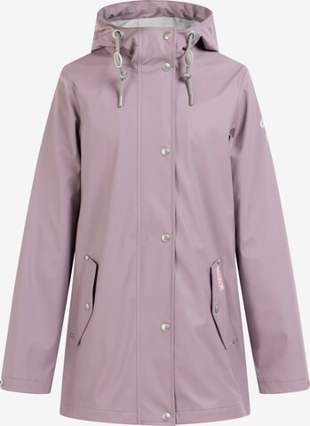 Veste fonctionnelle MYMO en violet : devant