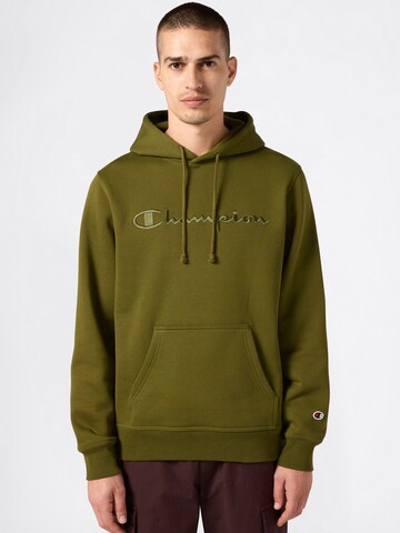 Champion Authentic Athletic Apparel Μπλούζα φούτερ σε πράσινο: μπροστά
