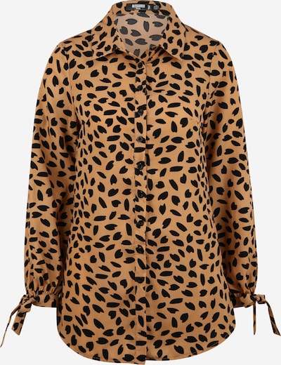 Missguided (Petite) Kleid in camel / schwarz, Produktansicht