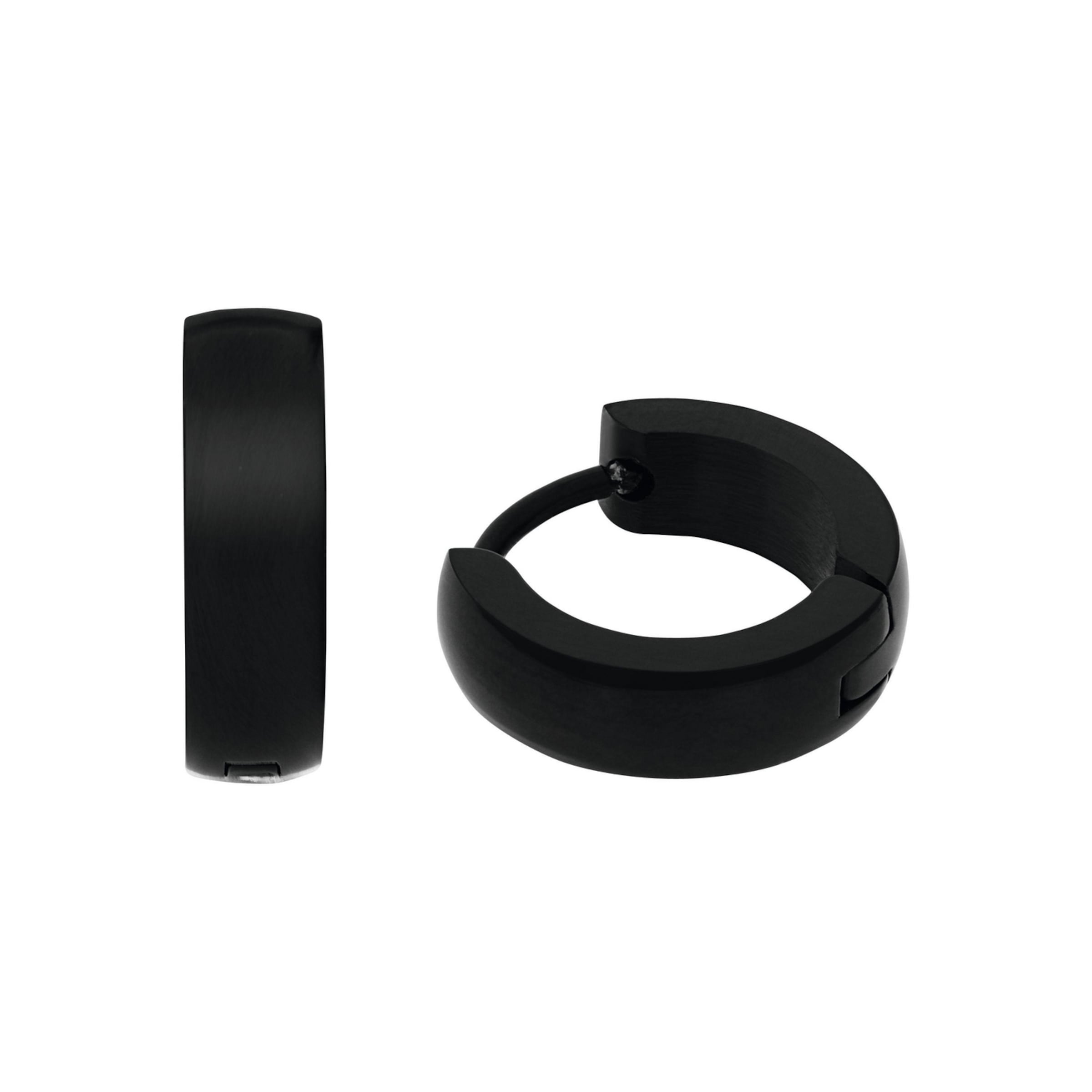 AMOR Earring in Black: front