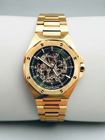 Orologio analogico 'Space Mission Green 8' di La Moda Me in oro