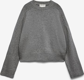 VERO MODA Trui 'AWCatalina' in Grijs: voorkant