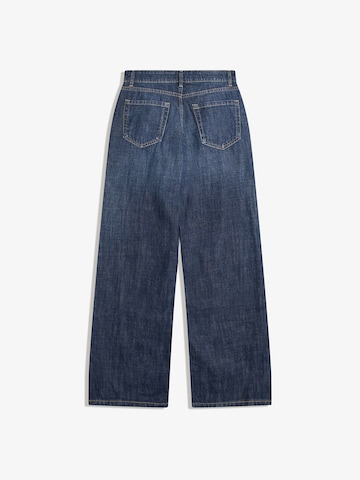 Baggy Jean Bershka en bleu