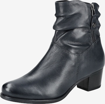 CAPRICE Ankle Boots in Blue: front