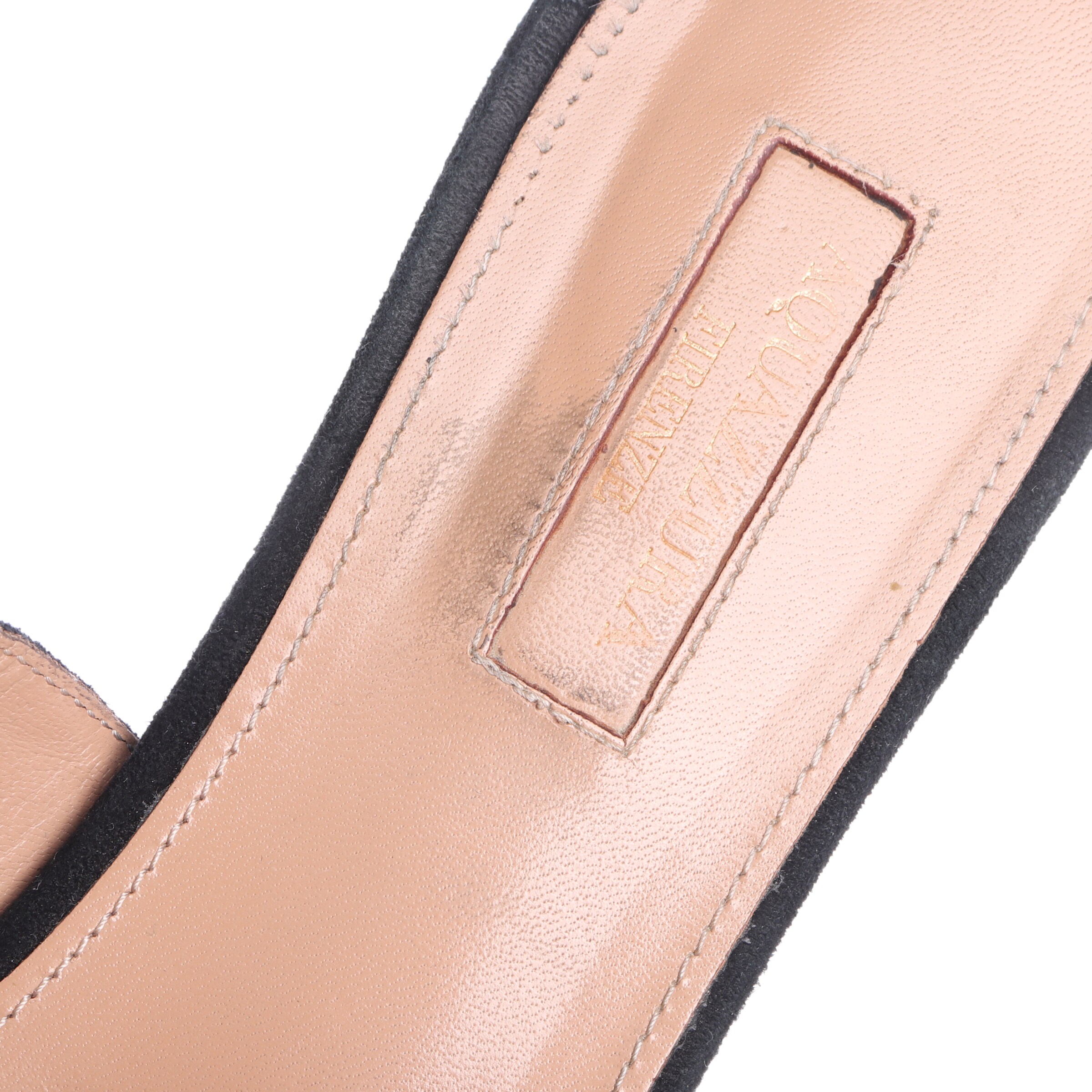 Aquazzura Flats & Loafers in 39 in Black