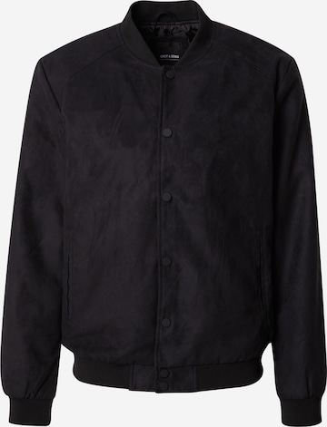 Only & Sons Between-season jacket 'Luca' in Black: front