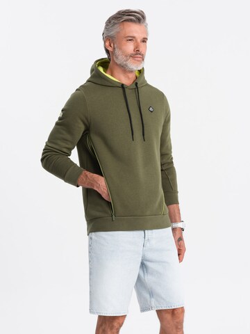 Sweat-shirt 'SSNZ-22FW-006' Ombre en vert