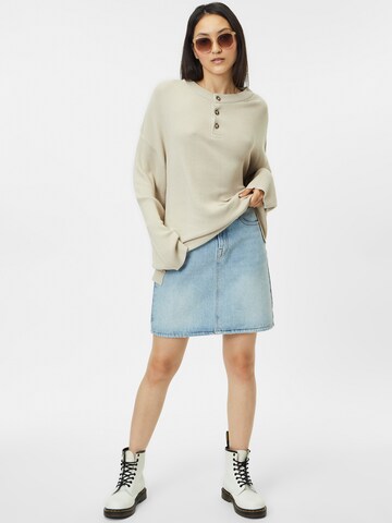 Karo Kauer Sweater in Beige